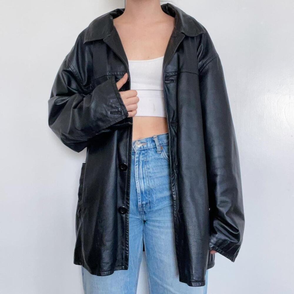 Vintage leather jacket
